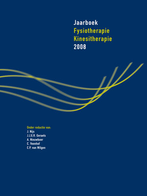 cover image of Jaarboek Fysiotherapie/kinesitherapie 2008